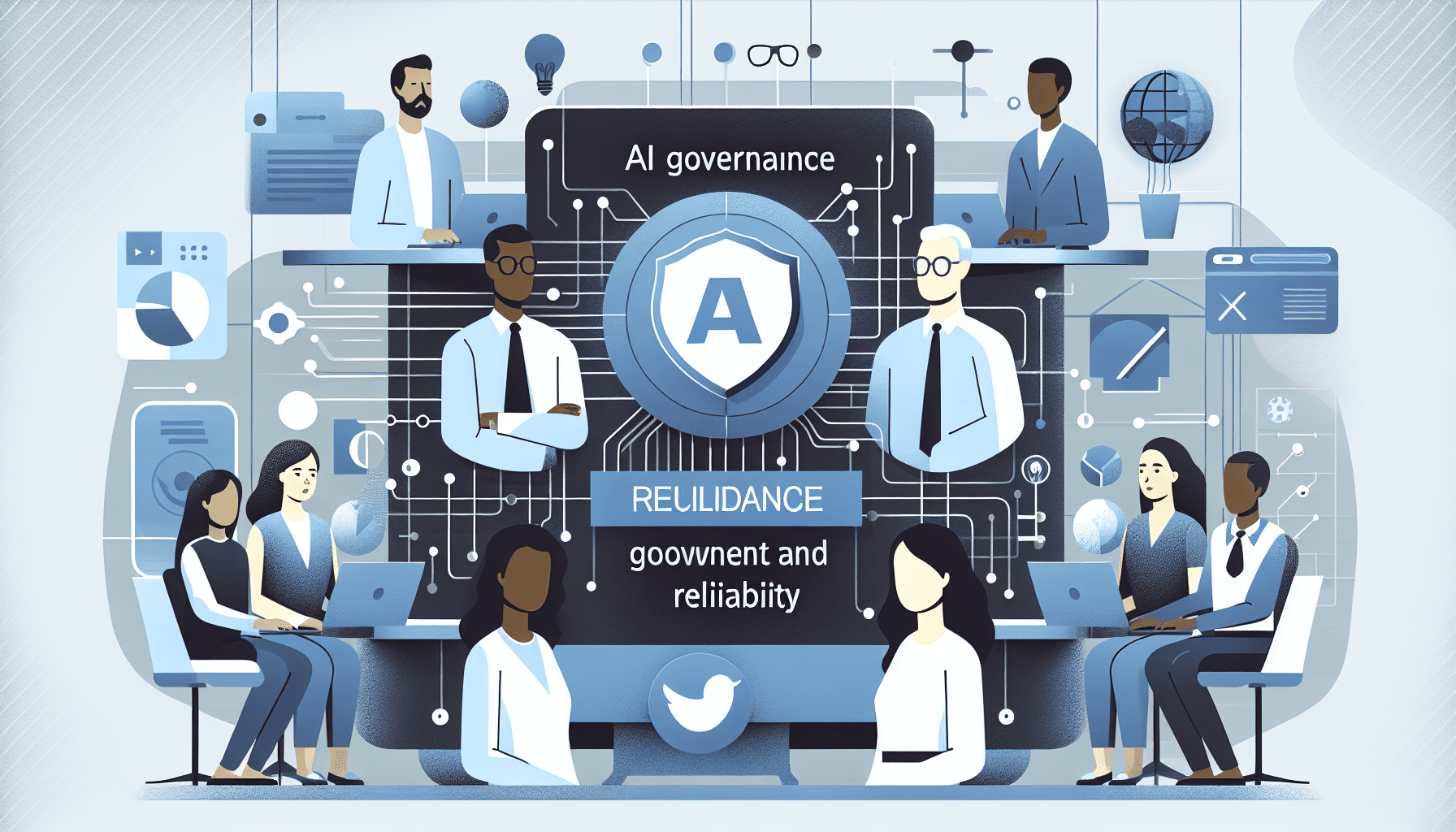 Featured image for article: AI Governance & Betrouwbaarheid: Vertrouwen Opbouwen in AI-Functies