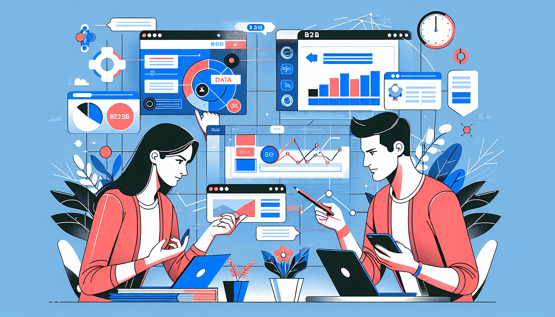 Featured image for article: Data-gedreven Ontwerp voor B2B Website UX