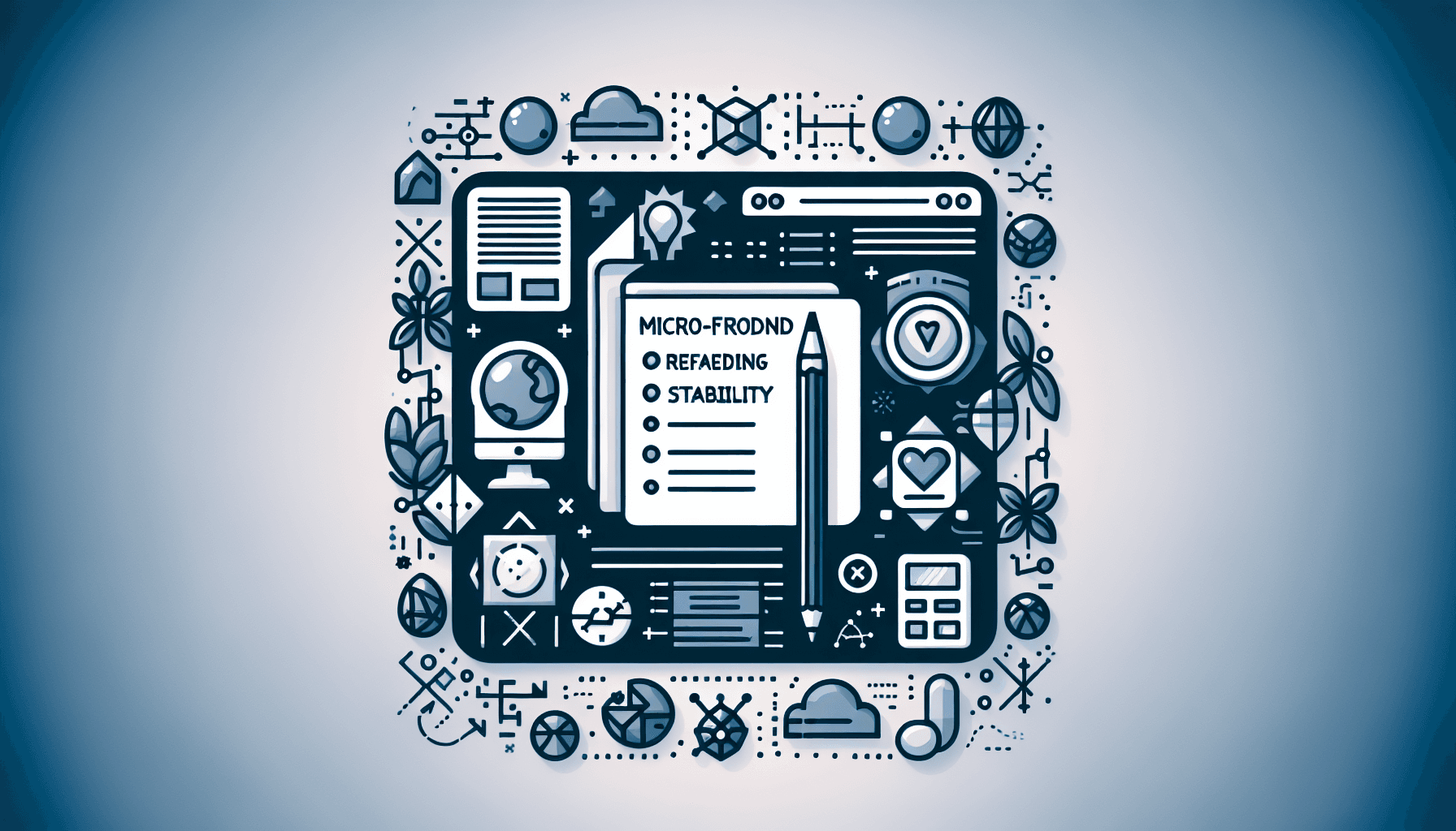 Featured image for article: Navigeren door Micro-Frontends: Refactoringstrategieën voor Stabiliteit