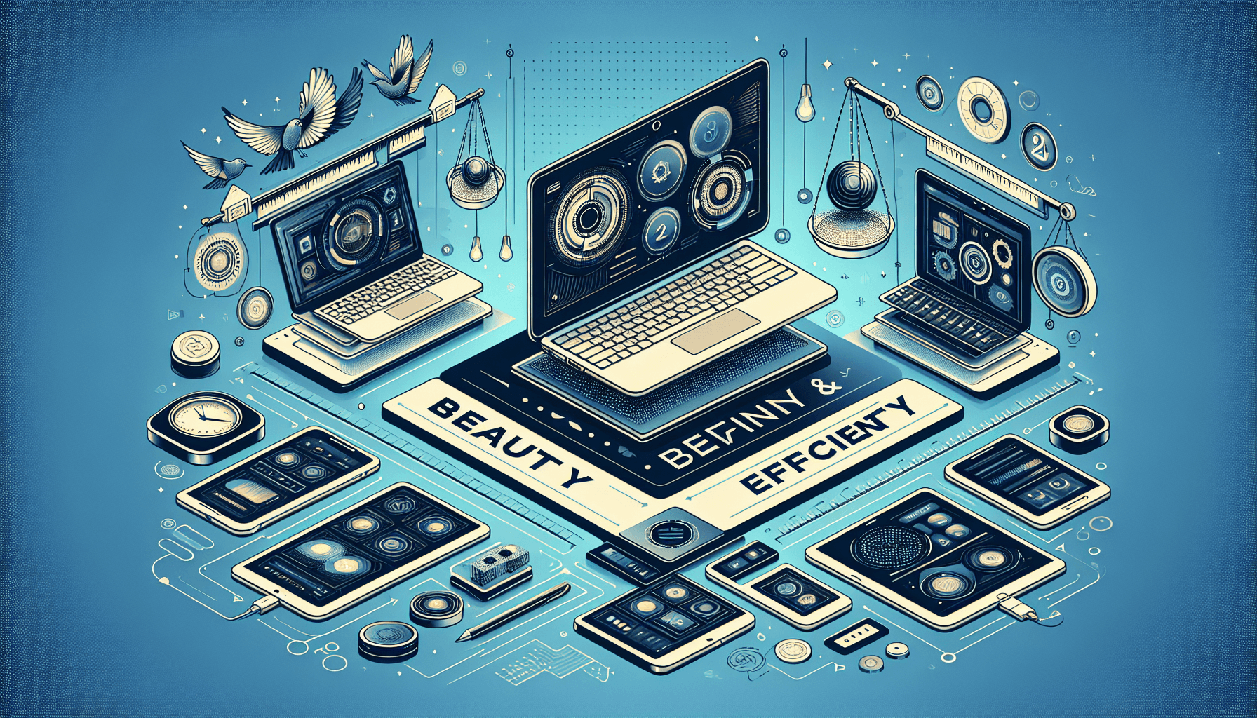 Featured image for article: De Esthetische Val: Waarom Prachtige B2B-websites de Maatregel Missen