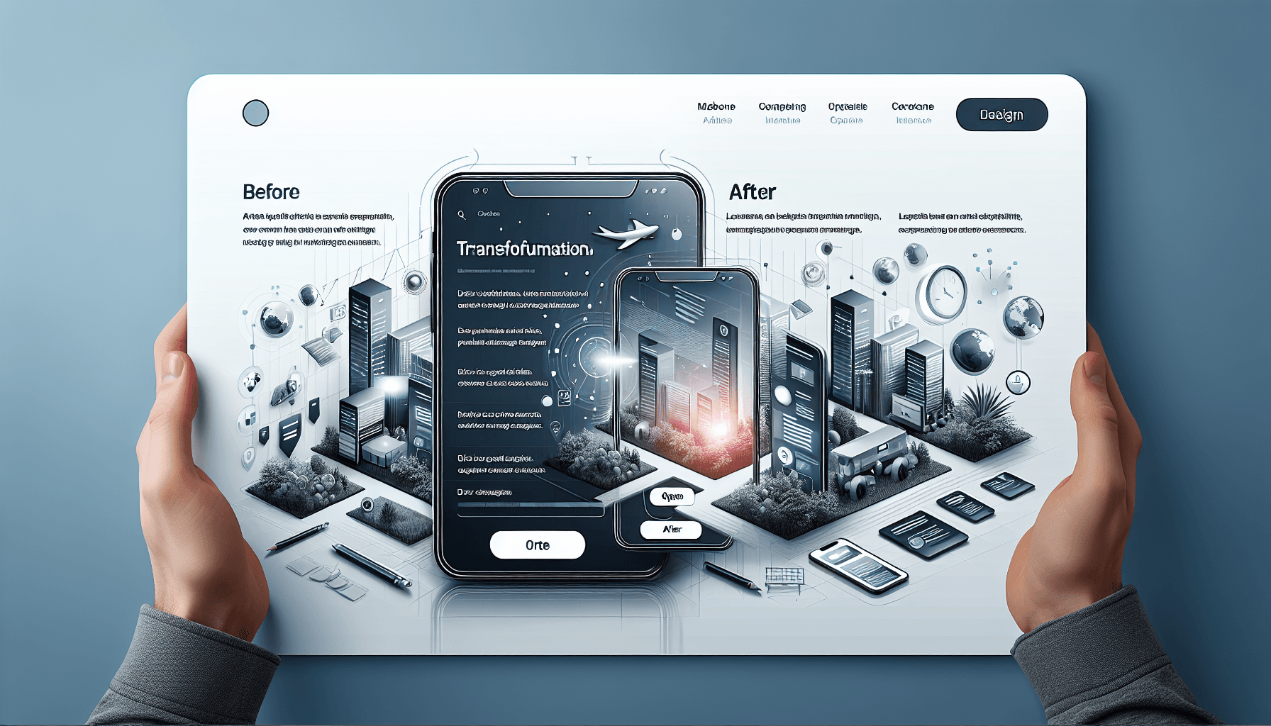 Featured image for article: Mobiele UX Transformeren: Voor en Na Casestudies
