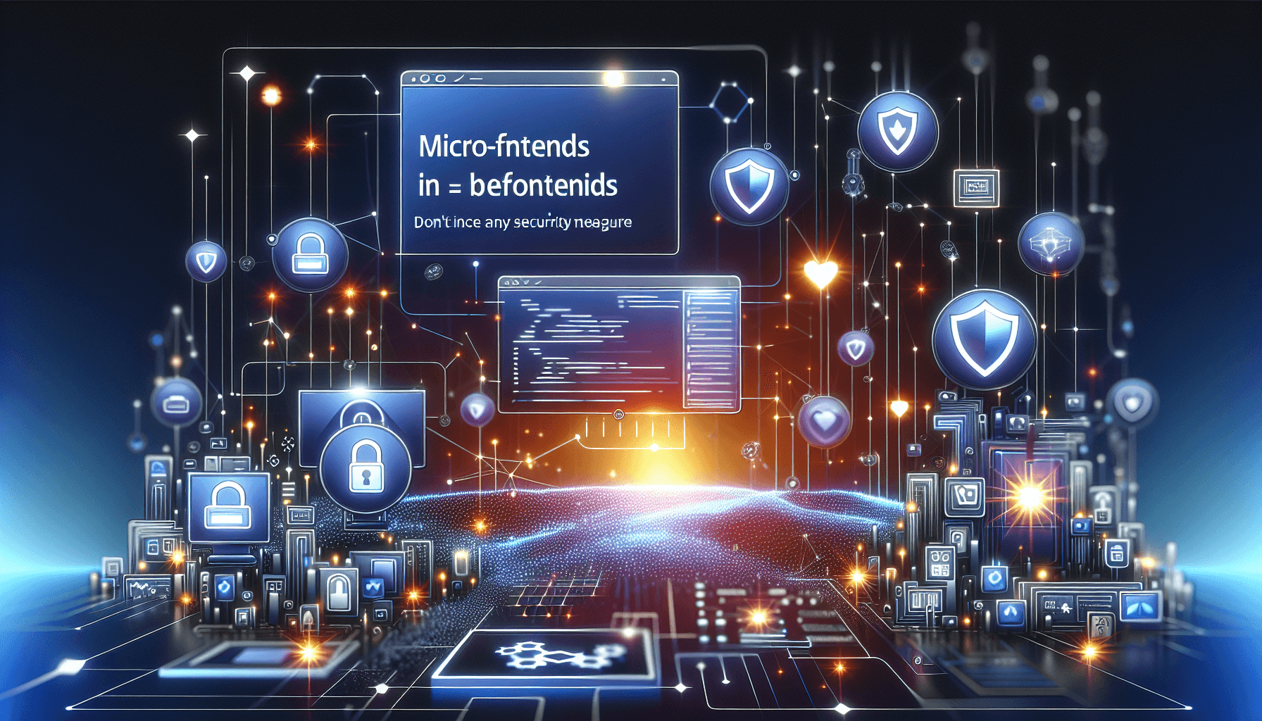 Featured image for article: De Beveiligingsrisico's van Micro-Frontends Begrijpen