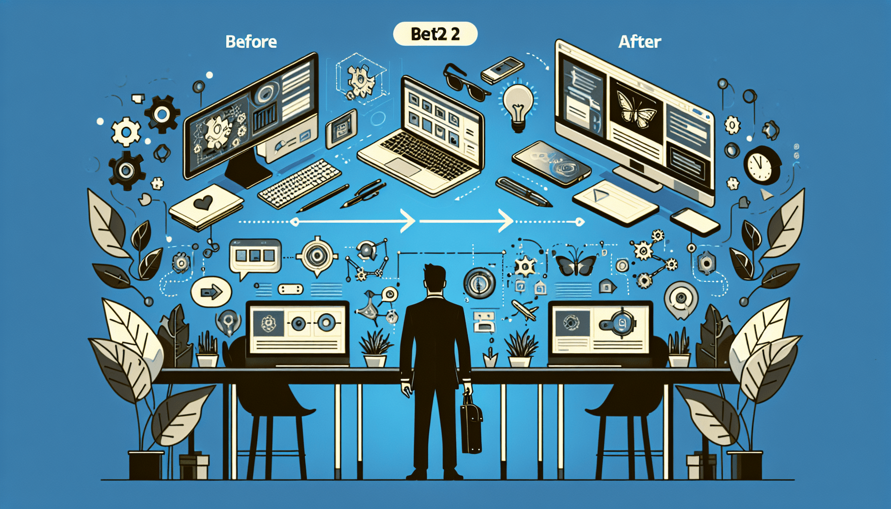 Featured image for article: B2B Websites Transformeren: Een Omvattende Voor/Ná UX Analyse