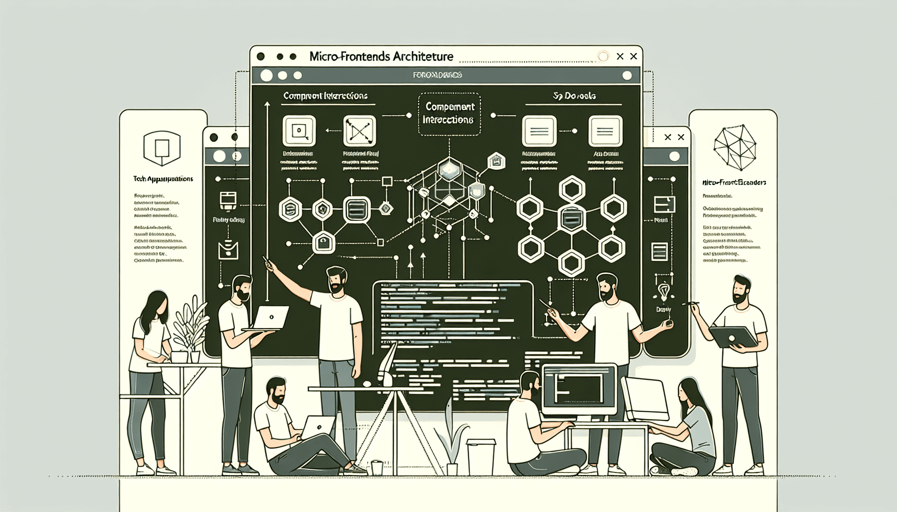 Featured image for article: Refactoren van Micro-Frontends: Strategieën voor Naadloze Updates