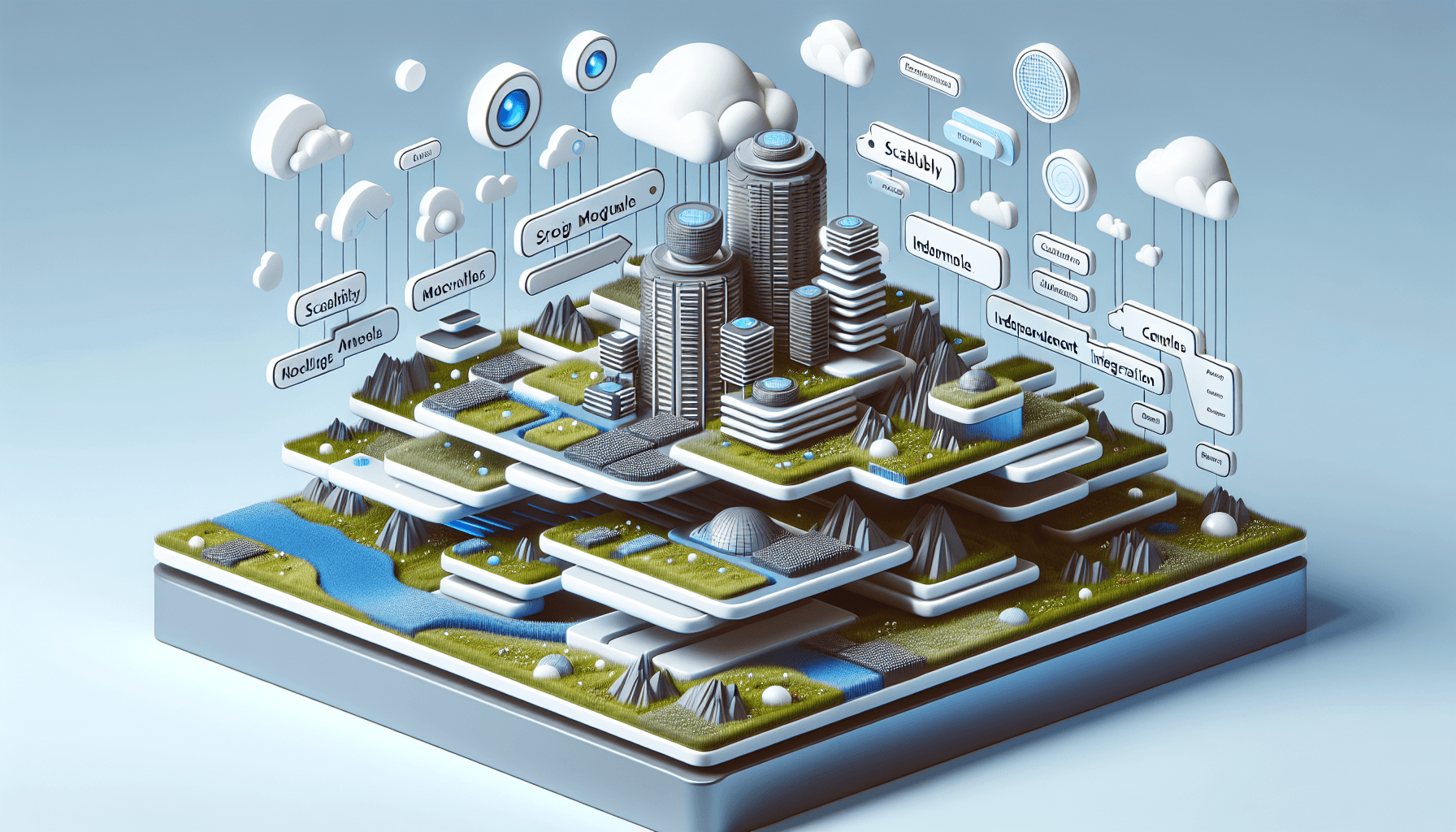 Featured image for article: Veerkrachtige Architecturen Bouwen met Micro-Frontends